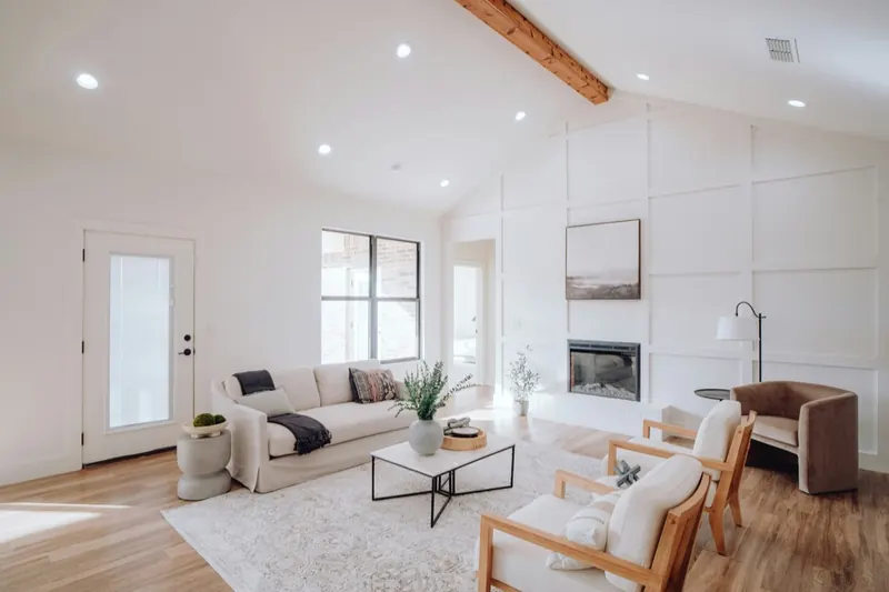 Living room documented at move-in